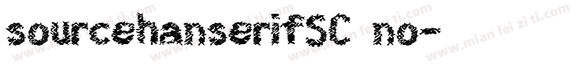 sourcehanserifSC no字体转换